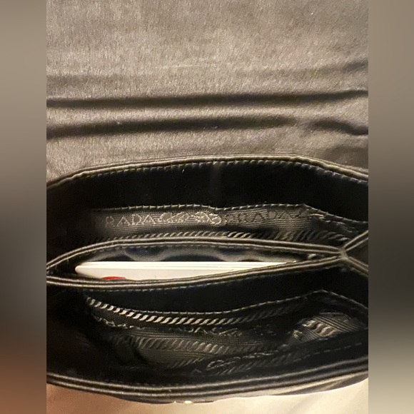 RARE VINTAGE SATIN PRADA BAG - Picture 11 of 15